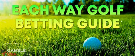 golf each way bet calculator|Each Way Golf Betting Calculator .